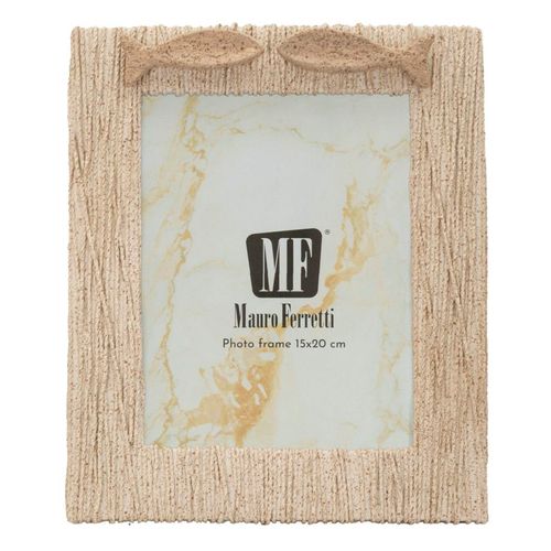 Cadre Photo Beige Compact à Contour Ondulé élégant 15x20 Cm – Décoration Moderne Et Raffinée