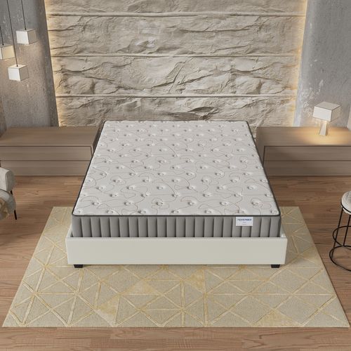 Ensemble 140x200 cm, Lit avec Tiroirs + Matelas mousse ép.22cm Accueil mémoire de forme