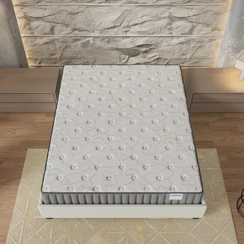 Ensemble 120x190 cm, Lit avec Tiroirs + Matelas mousse ép.22cm Accueil mémoire de forme