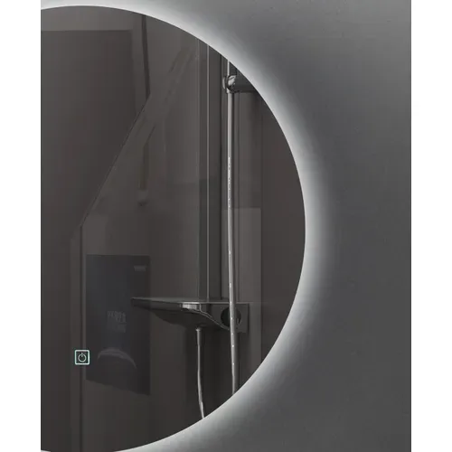 Miroir De Salle De Bain LED 80cm Rond à Luminosité Variable - Lb-316080-80-80
