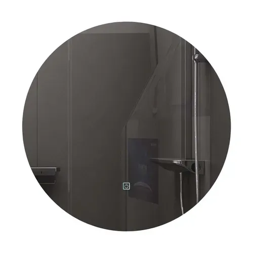 Miroir De Salle De Bain LED 80cm Rond à Luminosité Variable - Lb-316080-80-80