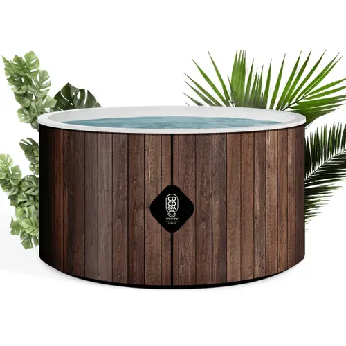 Coco Spa Helsinki Spa Gonflable - 150 Cm De Diamètre - 800 Litres - Moteur 2240 W - 2 à 4 Personnes