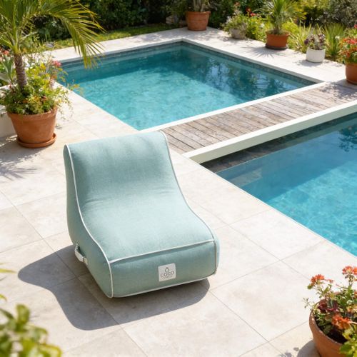 Fauteuil De Jardin Gonflable Riviera Collection Soge - Vert D'eau