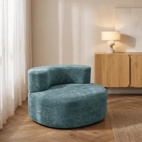 Fauteuil De Salon Compressé Milo 1 Place - Sauge