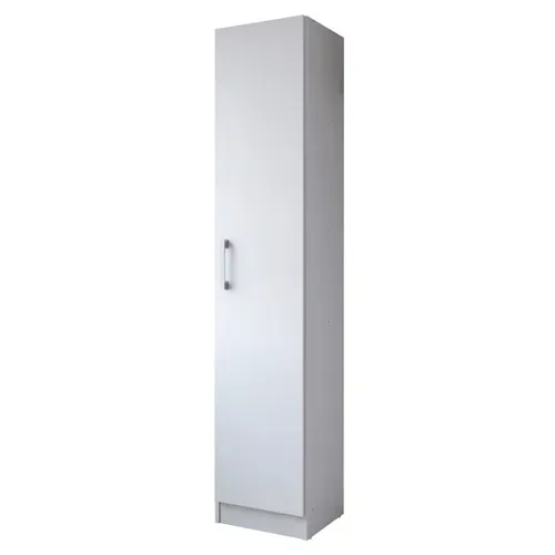 Armoire De Buanderie Et Cellier Blanche 5 Niches Larg 35 Haut 170 Prof 31,8 Cm