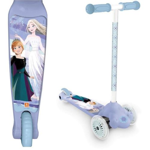 Trottinette 3 Roues Inversées La Reine Des Neiges - 3+ Ans, Deck Antidérapant, 50 Kg
