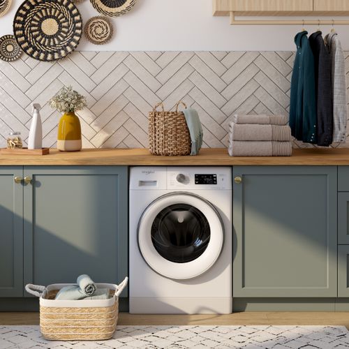 Lave-linge hublot WHIRLPOOL FFBB9469CVFR 9kg Blanc