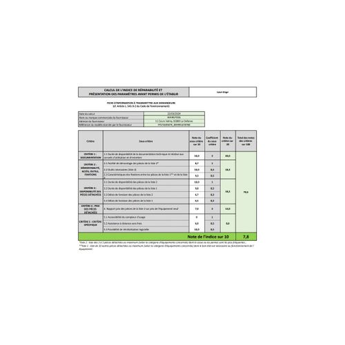 Lave-linge Frontal 7kg 1400 Tours/min - Ffs7469wfr