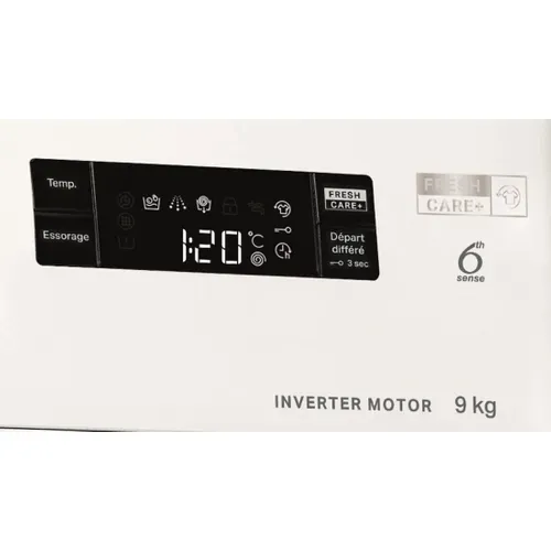 Lave-linge hublot WHIRLPOOL FFSP9269WFR 9kg vue détaillée