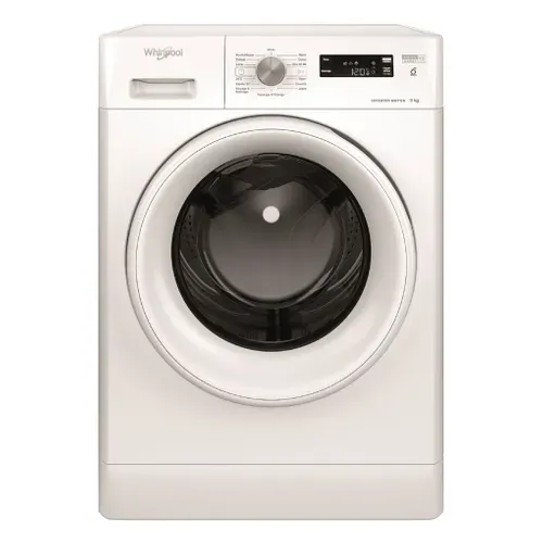 Lave-linge hublot WHIRLPOOL FFSP9269WFR 9kg vue de face