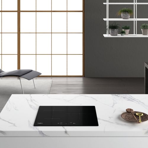 Table induction WHIRLPOOL WSQ8360NE 60cm 3 Foyers Noir