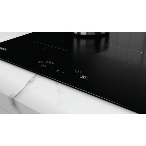 Table induction WHIRLPOOL WSQ8360NE 60cm 3 Foyers Noir