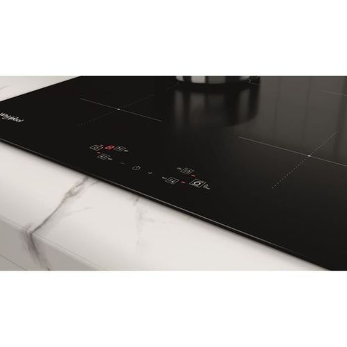 Table De Cuisson Induction - 4 Foyers - 7200w - L60 Cm - Revêtement Verre Noir - Wsq4860ne