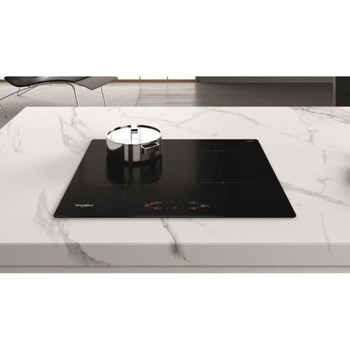 Table De Cuisson Induction - 4 Foyers - 7200w - L60 Cm - Revêtement Verre Noir - Wsq4860ne