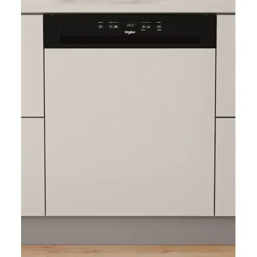 Lave-vaisselle 60 cm 14 couverts 44db Intégrable Avec Bandeau Noir - Wbc3c34pb