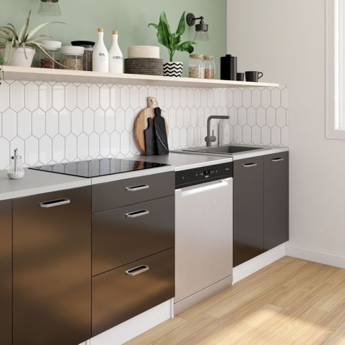 Lave-vaisselle WHIRLPOOL WFC3C34APX 14 couverts Inox