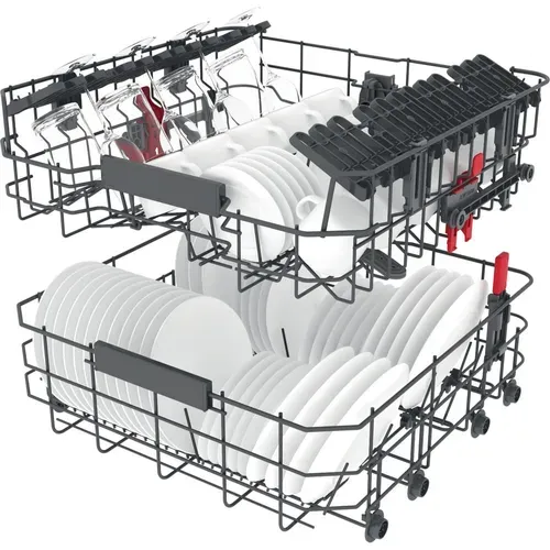 Lave-vaisselle 60 cm 14 Couverts 42dB Supreme Clean 6ème Sens - 8 Programmes - WFC 3C42 P