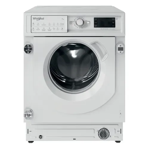 Lave linge intégrable WHIRLPOOL BIWMWG71483FRN 7kg vue de face