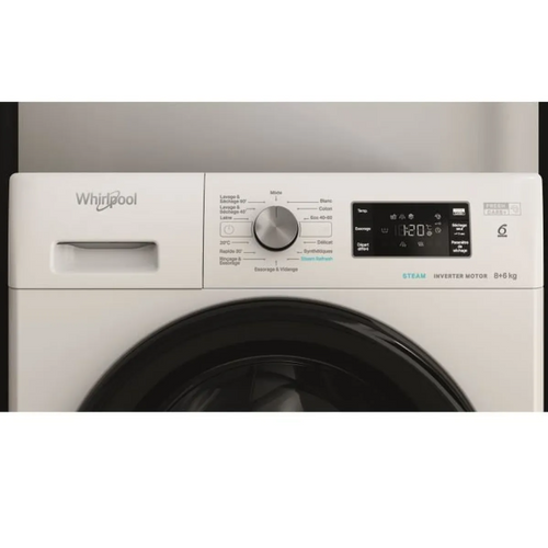 Lave-linge Séchant  8kg / 6kg - Induction - 1400 Trs/min Blanc - Pffwdb864349bvfr