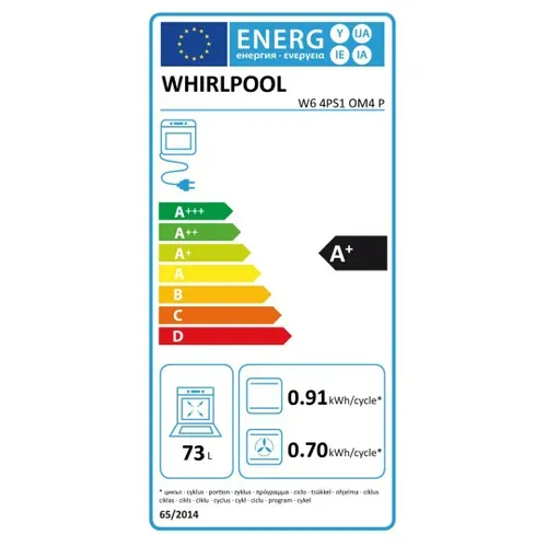 Four Encastrable Multifonction 73l Pyrolyse - W64ps1om4p