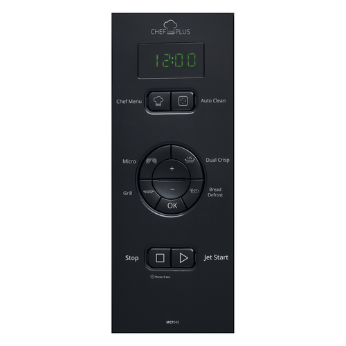 Micro-ondes Grill 25l 800w Noir Mcp345nb
