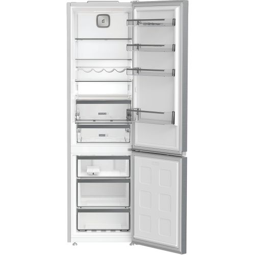 Réfrigérateur Combiné - Whk26402xp4e - 2 Portes - 355 L - 59,5 X 66,3 X 203,5 Cm - Gris