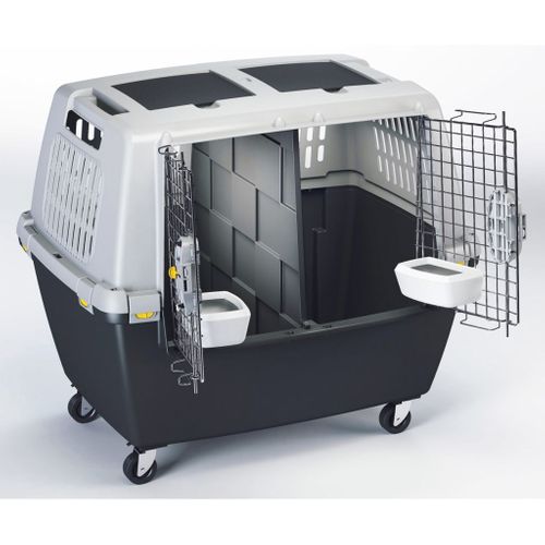 Cage Pour Animaux Gulliver Touring 80x58x62 Cm Gris 81340