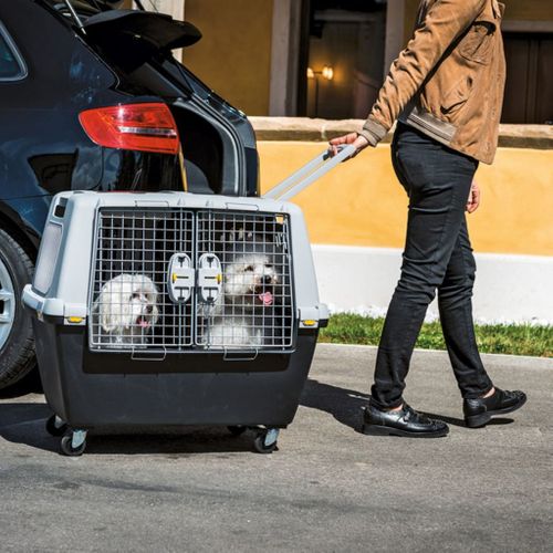 Cage Pour Animaux Gulliver Touring 80x58x62 Cm Gris 81340