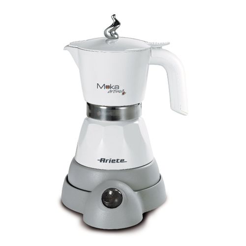Cafetière Italienne Electrique Moka Aroma Blanc - modèle 1358