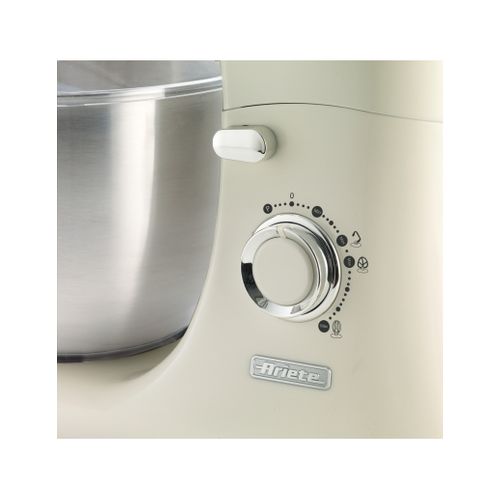 Robot multifonctions- 1588  - Capacité du bol 5,5 L - Design vintage - Beige et vert