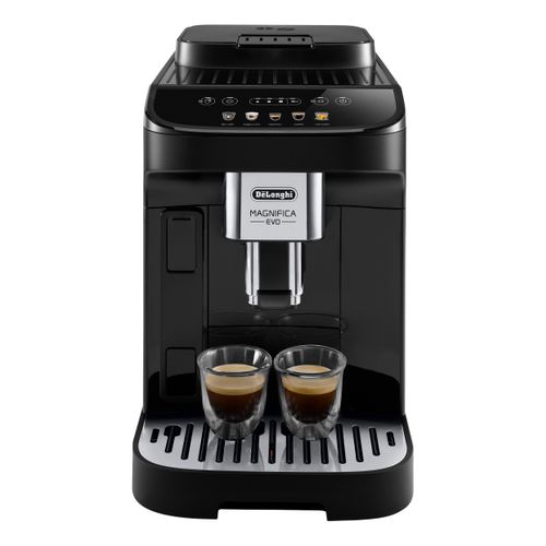 Expresso avec broyeur DE LONGHI FEB2961.B Magnifica Evo Noir vue de face