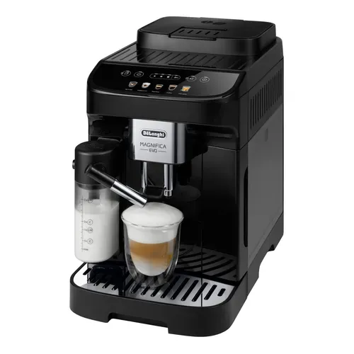 Expresso avec broyeur DE LONGHI FEB2961.B Magnifica Evo Noir vue 3/4