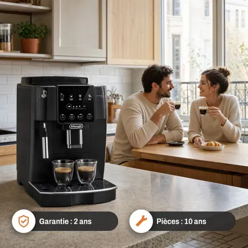Expresso avec broyeur DE LONGHI ECAM220.21.B 1450W Noir