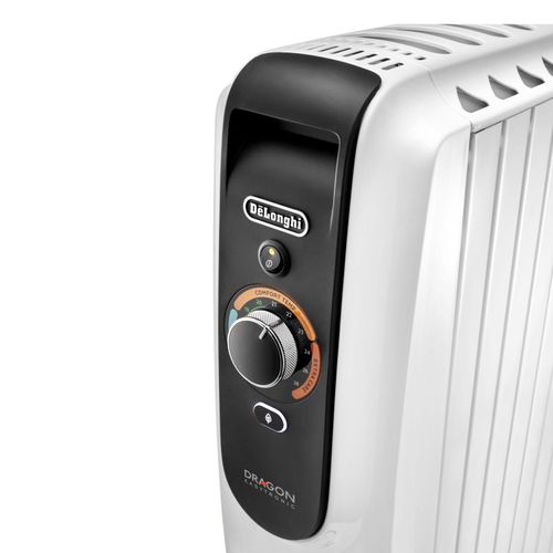 Radiateur bain d'huile DE LONGHI TRD50820 Blanc vue détaillée