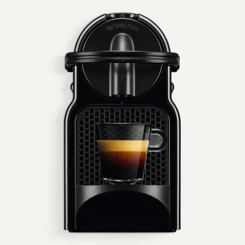 Expresso à capsules Nespresso DE LONGHI Inissia Noir EN80.B vue de face