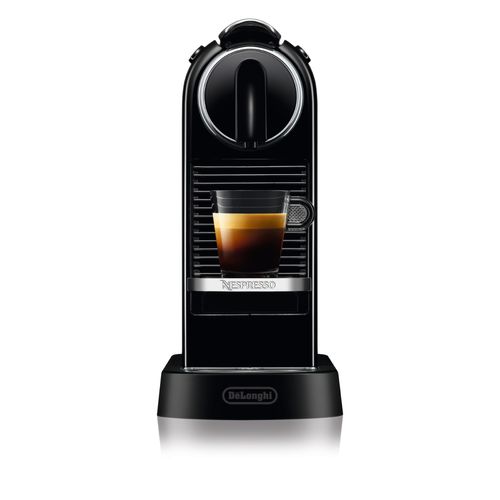 Machine à café Nespresso DE LONGHI Citiz Noir EN167.B vue de face