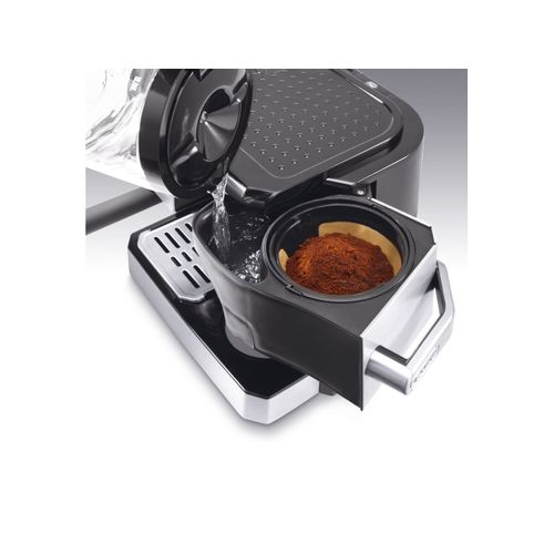 Combiné Expresso Cafetière 15bars Inox/noir - Bco421s