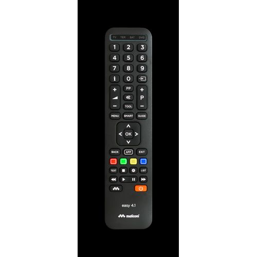 Télécommande universelle MELICONI EASY 4.1 vue de face