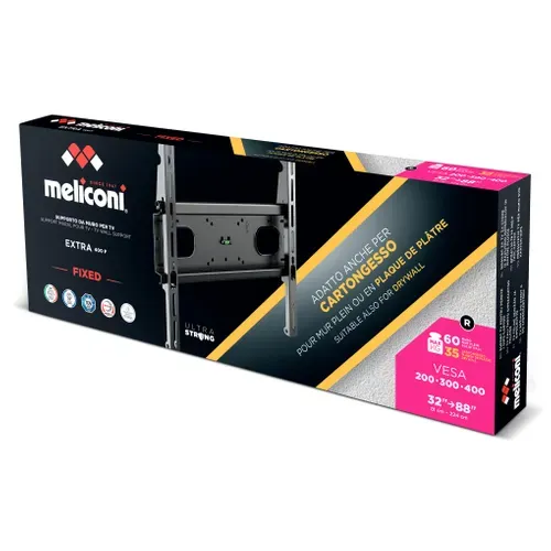 Support mural MELICONI EXTRA 400 F CG vue 3/4