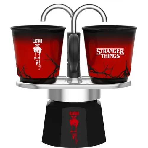 Mini Express Set Stranger Things - Cafetière 130 Ml + 2 Tasses Thermosensibles