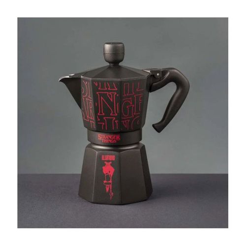 Moka Express Stranger Things 3 Tasses (130 Ml) - Aluminium, Bouton Musical USB‑c