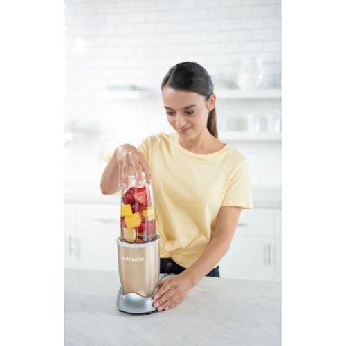 Blender Personnel 900 W Cuivre, 0,9 L, Lames Croisées Et Fonction Pulse