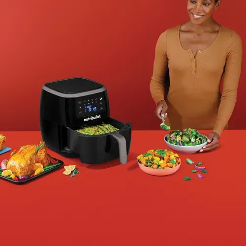 Friteuse sans huile NUTRIBULLET NBA071B XXL Digital Air Fryer vue d'ambiance 1