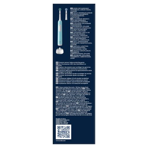 Brosse à dents électrique ORAL -B PRO 1 + Brossette