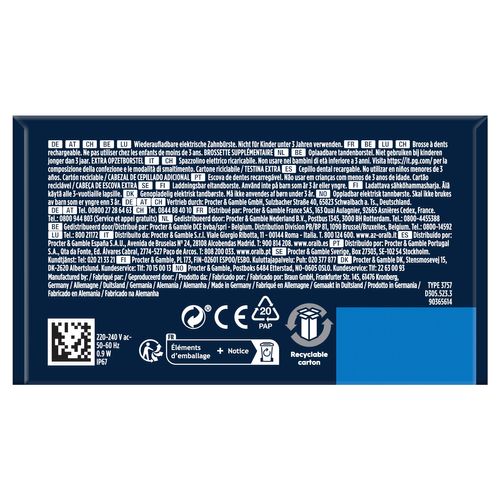 Brosse à dents électrique ORAL -B PRO 1 + Brossette