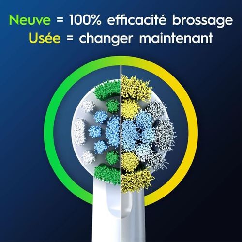 Brossette Oral-b - Precision Clean - Pour Brosse à Dent Électrique - Pack De 6