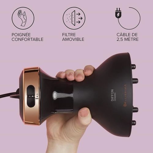 Seche-cheveux My Pro Diffon Df1 3000 Or Et Noir