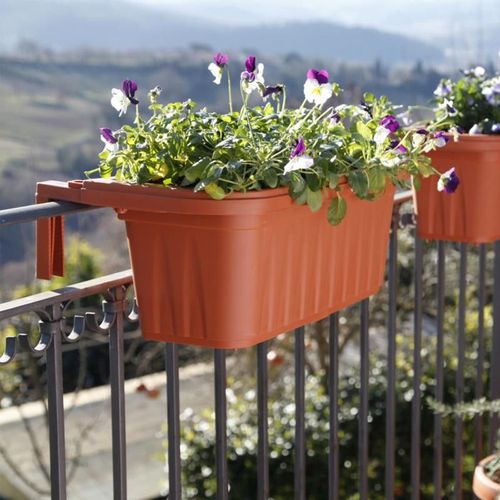 Jardinière - Rondine - 50 Cm - Terracotta