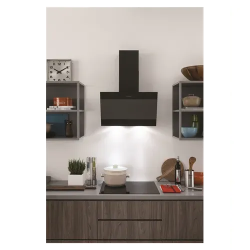 Hotte décorative murale 700 m3/h largeur 60 cm - LHVP66LMK