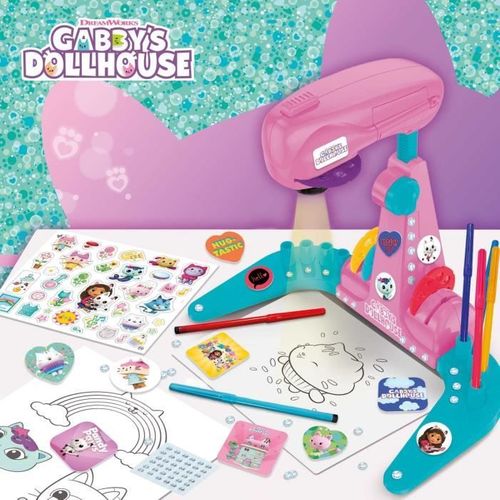 Projecteur De Dessins - Gabby Et La Maison Magique - Accessoires Inclus - Modèles Variés
